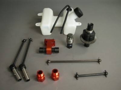 4WD Umbau Kit f&uuml;r den 1:5 Buggy Amewi Pitbull X
